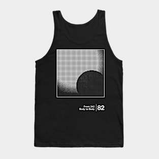 Body to Body - Minimal Style Graphic Artwork Tank Top